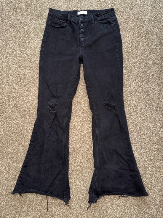 Vervet Denim - Vervet High Rise Button Fly Flare 15/32